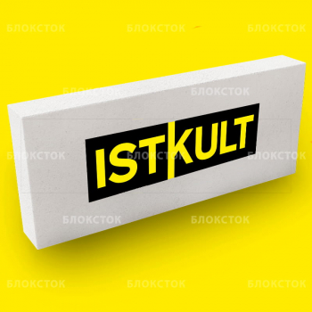 Пеноблоки Istkult D500 625х750х100 Jumbo перегородочные