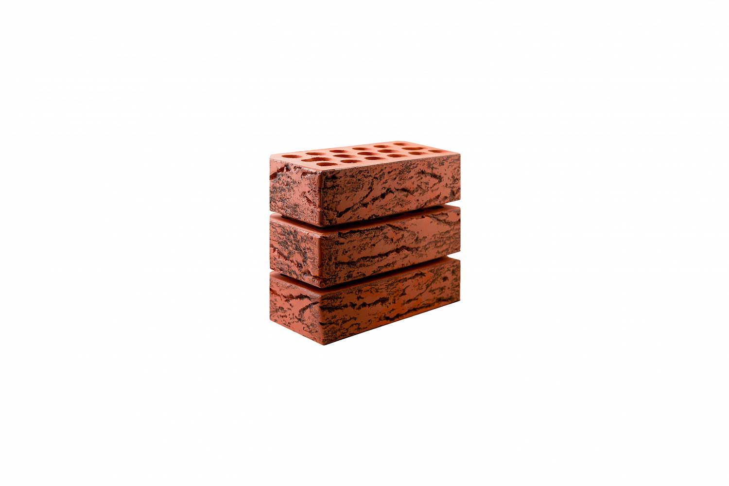 Облицовочный кирпич Керма одинарный 1 НФ Lava Hard